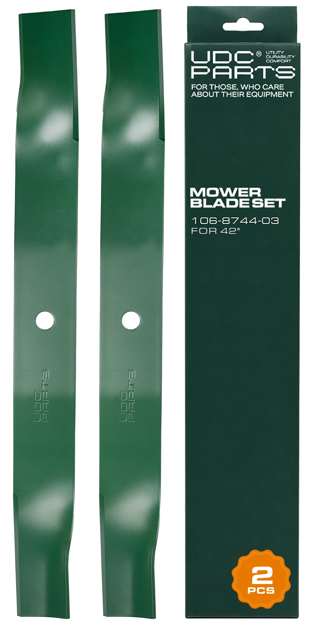 UDC Parts 106-8744-03 Mower Blades Replacement for Toro TimeCutter 42 Inch