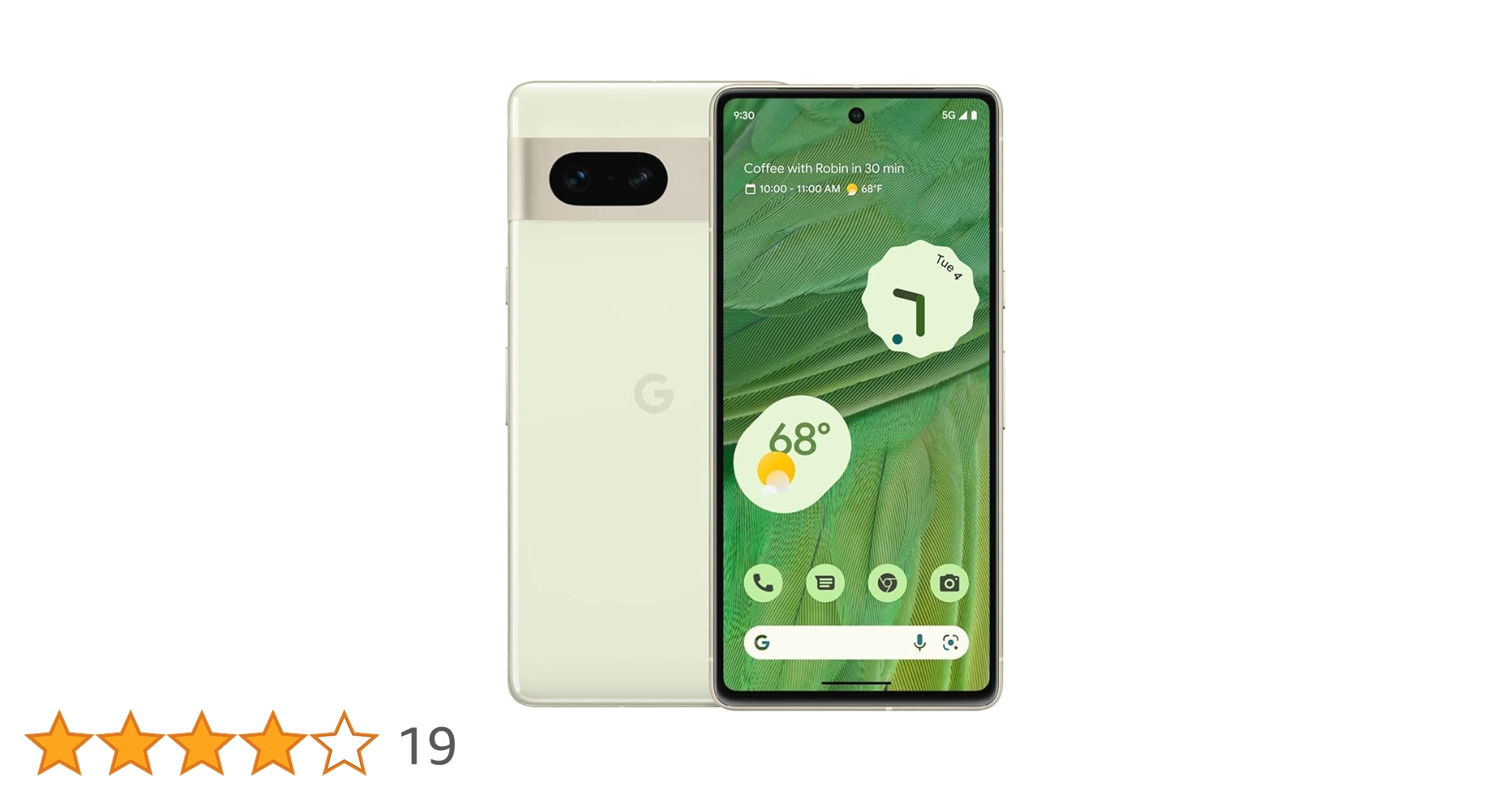 Amazon | 【整備済み品】 Google Pixel 7 G03Z5 128GB Lemongrass SIM