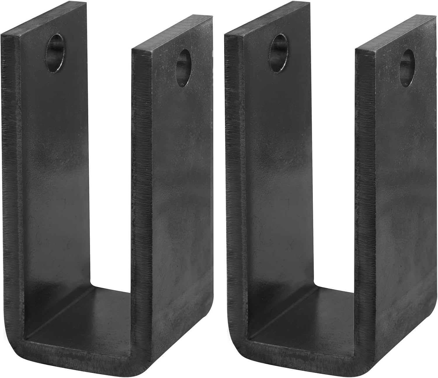 2 Pack Front/Center/Rear Universal Trailer Leaf Spring Hanger Fits 1-3/4" Wide Spring, Tandem Axle Equalizer Weld On Suspension Bracket, 6-1/8" Tall