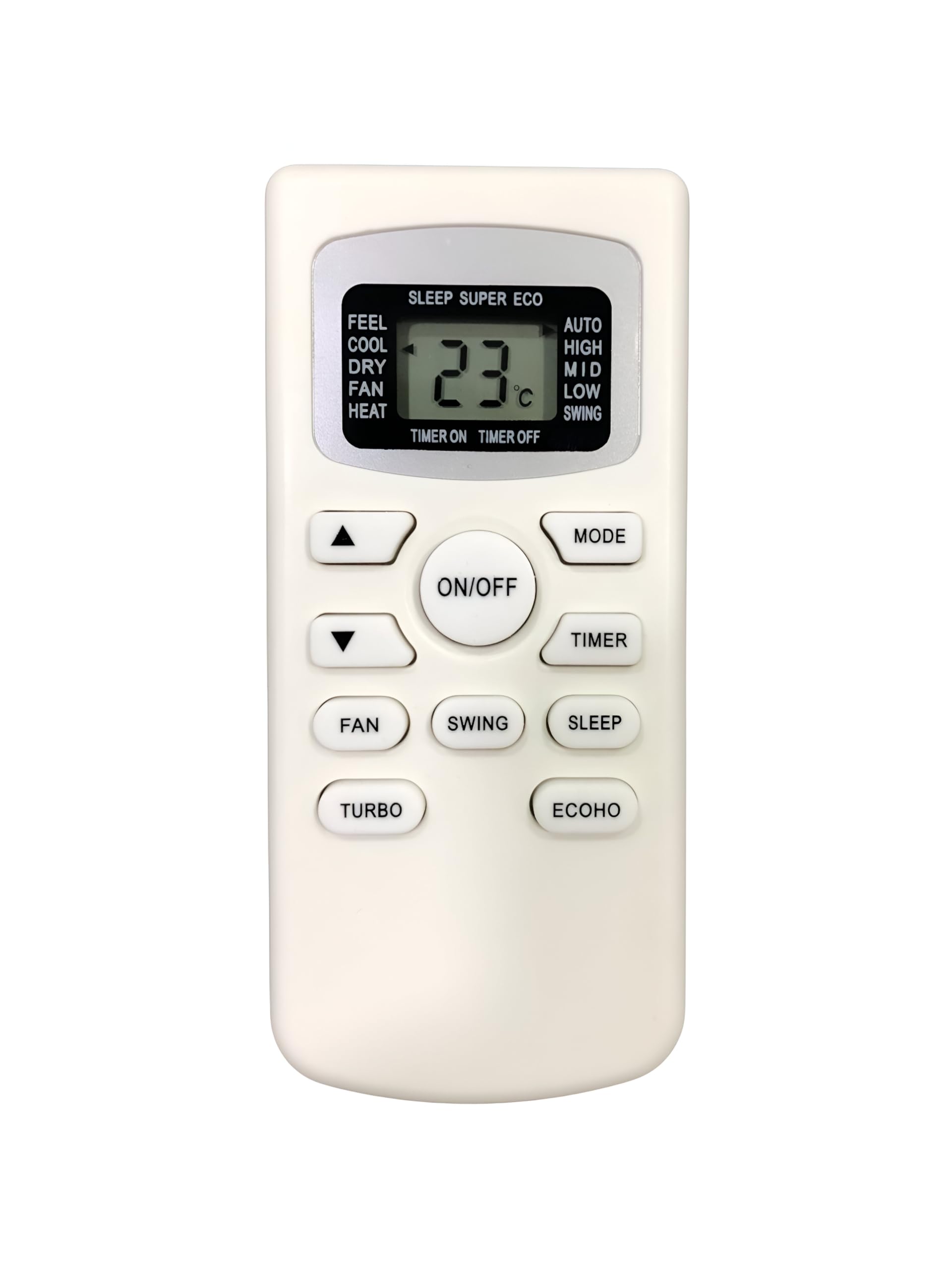 Upix AC Remote No. 116 (No Backlight), Compatible/Replacement for Whirlpool AC Remote Control (Exactly Same Remote Will Only Work)