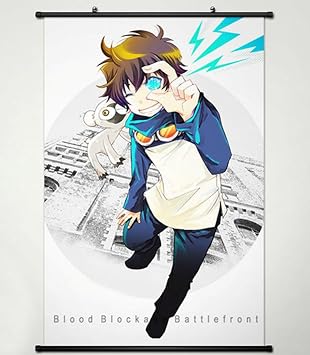 Anime family Wall Scroll Poster Painting for Blood Blockade Battlefront Leonardo Watch 024