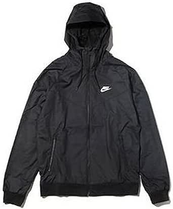 NIKE(ナイキ) Windrunner ウインドランナー フード付き 裏地メッシュ ランニングジャケット L(176-184cm) 727325 ブラック/ブラック