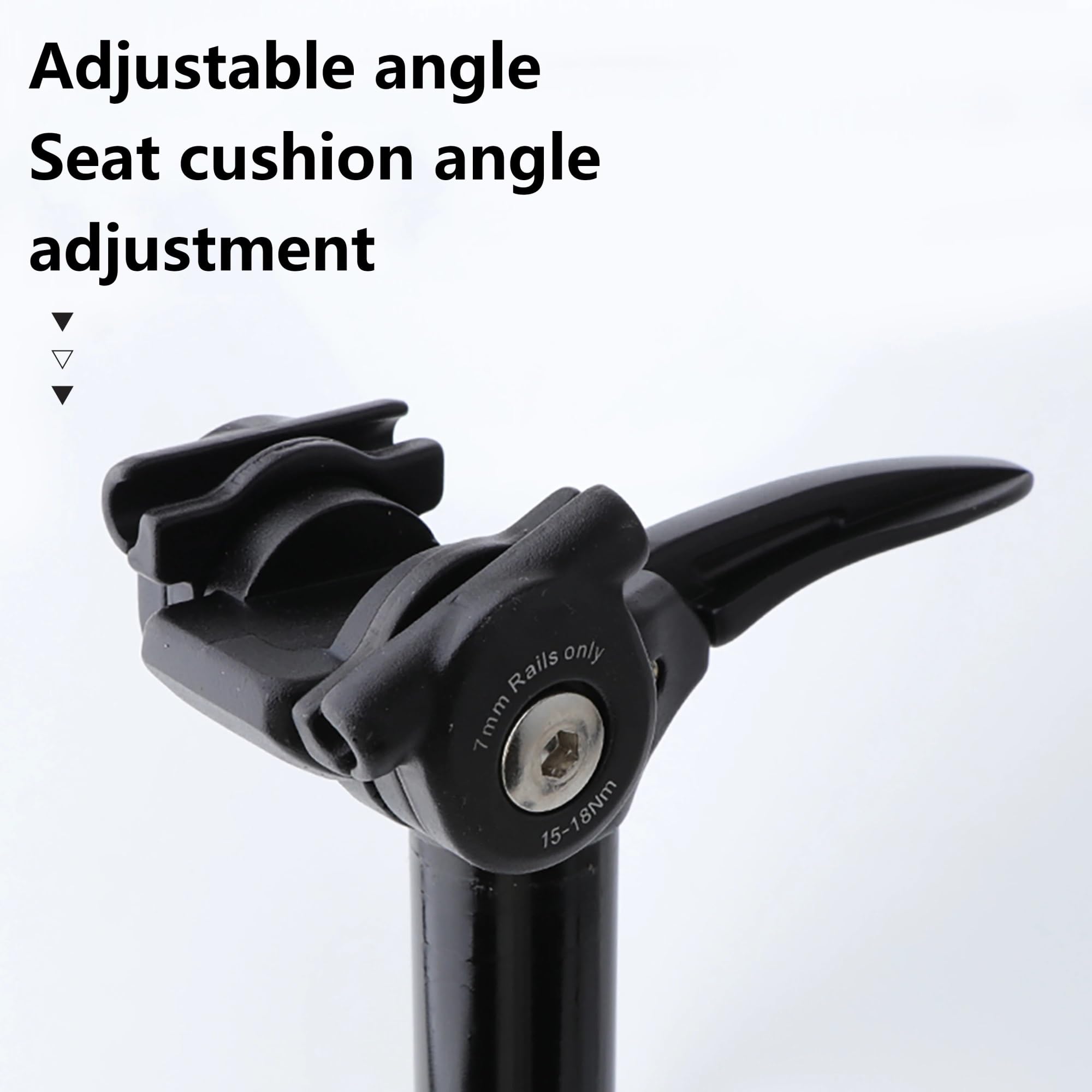 Selle de vélo pour HASSNS Le Compte-Gouttes de Tige de Selle de vélo Tige de Selle VTT