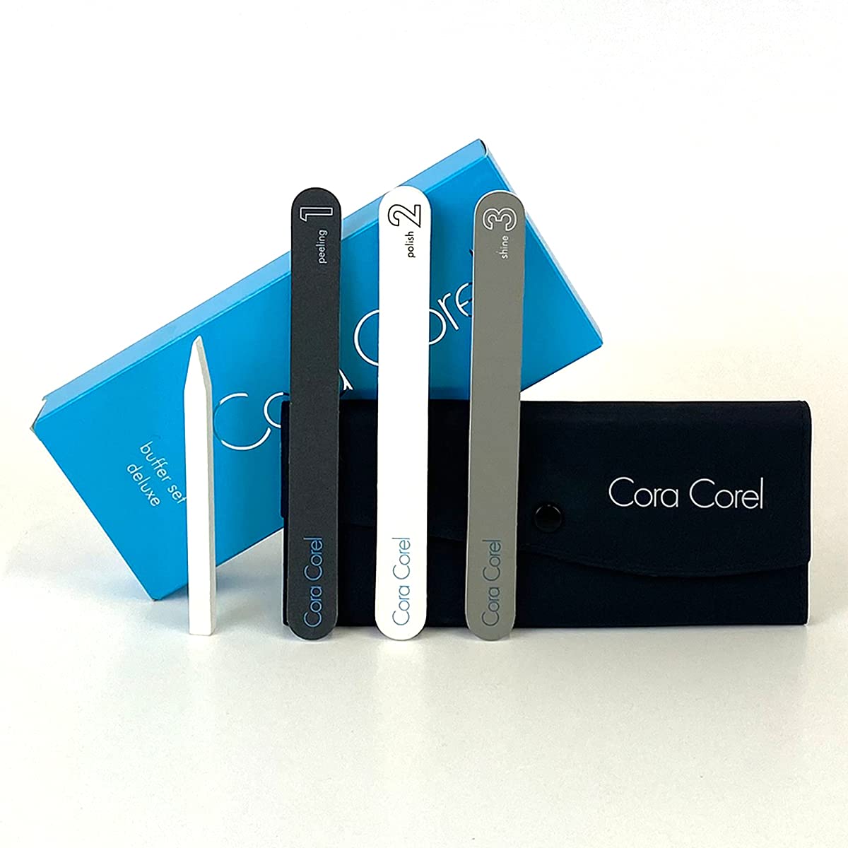 Cora CorelComplete nail care set of 4, for beautiful and well-groomed nails