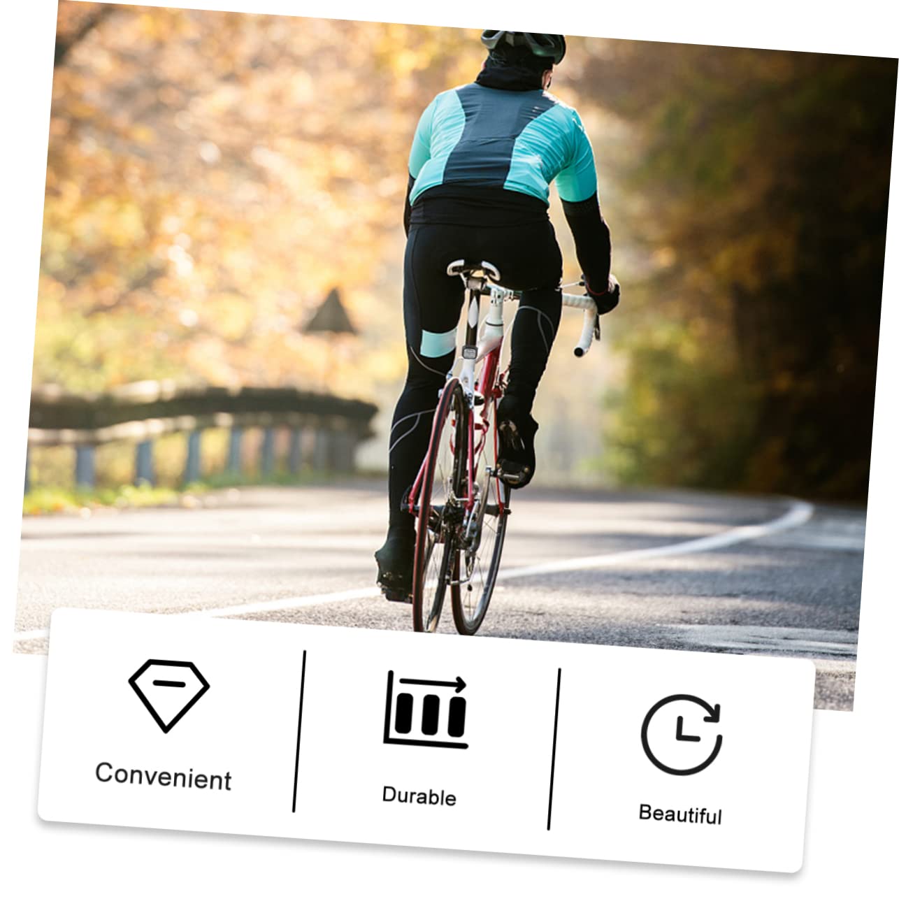 SUPVOX 2sets Bike Tail Light Rechargeable Led Rear Light for Cycling Safety Accessory Mountain Biking Taillights Wire Taillight 3pcs*2