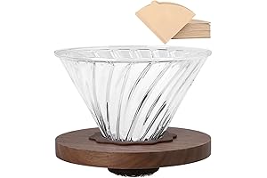 Glass Pour Over Coffee Maker – Enjoy a Superior Wake-Up Ritual