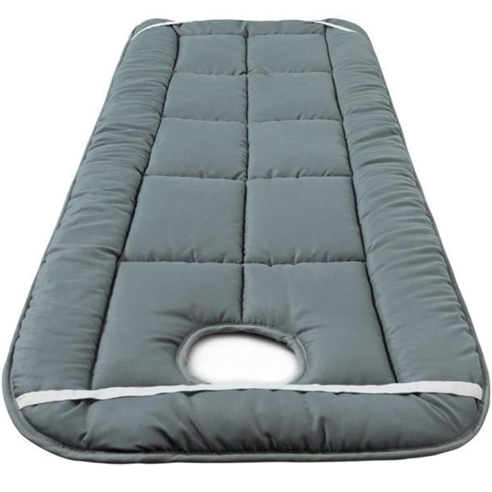 Coussin Surmatelas Pour Table De Massage Lash Bed Topper Rembourrage De Lit Spa Avec Trou Respiration Protège-Matelas Couvre Matelas En Mousse À Mémoire Forme Pour Lit De Salon Beauté,02 r,60*180cm