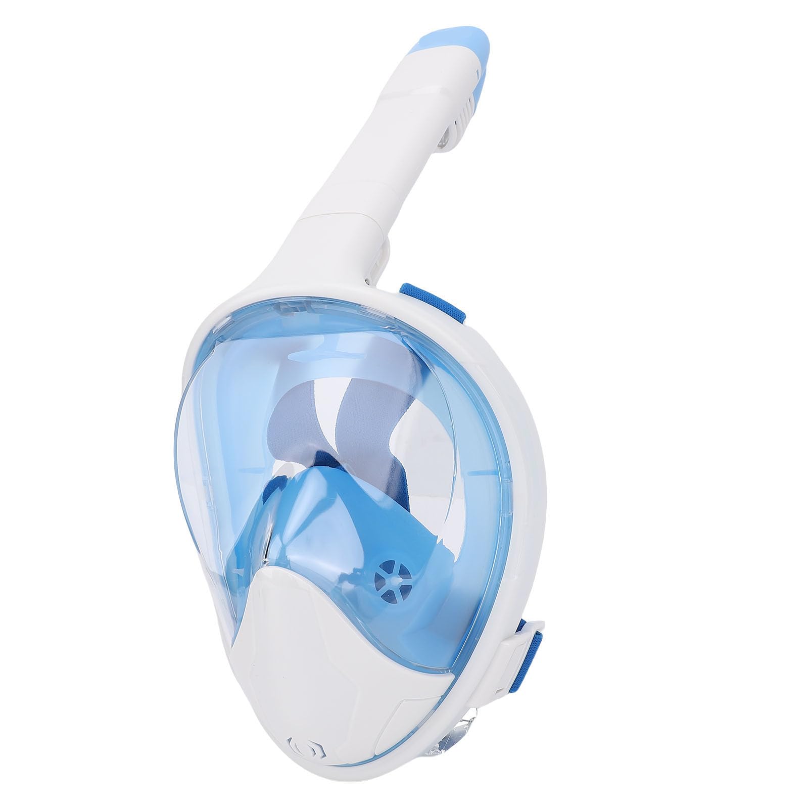 Cryfokt Occhialini da Snorkeling Integrali, Dry Top Antiappannamento Vista Panoramica a 180 Gradi Maschera da Snorkeling, Guarnizione in Silicone Liquido con Fascia per la Testa Regolabile per Adulti