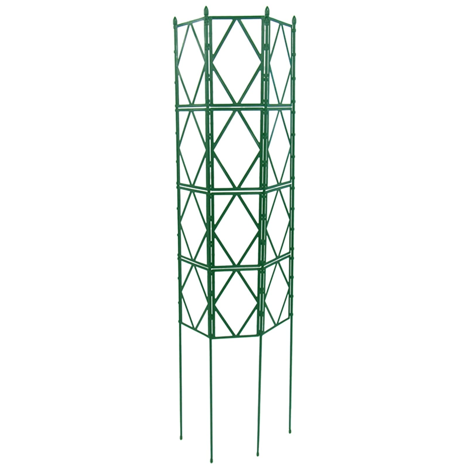 Składana kratka różana do użytku na zewnątrz, dekoracyjna podpórka dla roślin pnących, składana kratka ogrodowa (szer. 60 x wys. 150 cm) idealna do kwiatów i winorośli