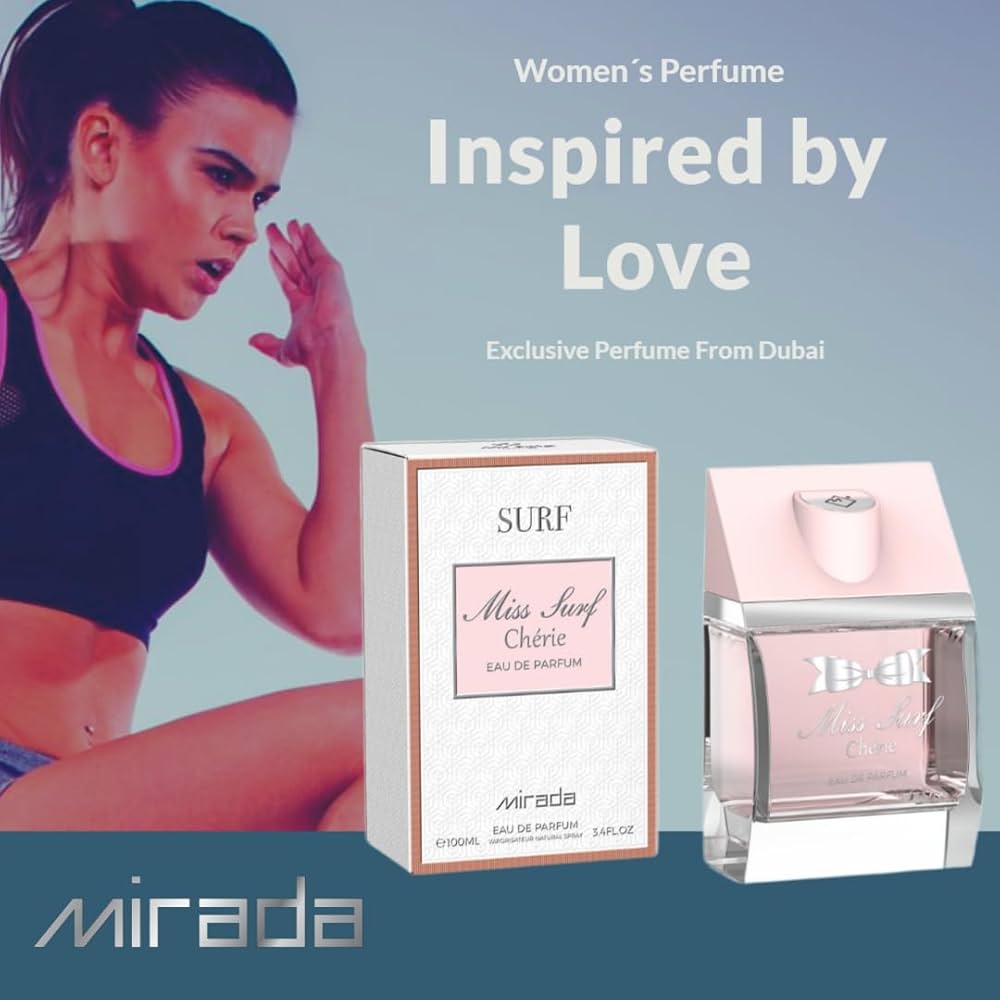 Amazon.com : MIRADA Miss Surf Chérie, Women's Eau de Parfum (EDP