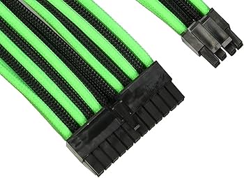 Thermaltake 延長スリーブケーブルセット CB1446 グリーン Amazon.com: Thermaltake TtMod Sleeve Extension Power Supply Cable