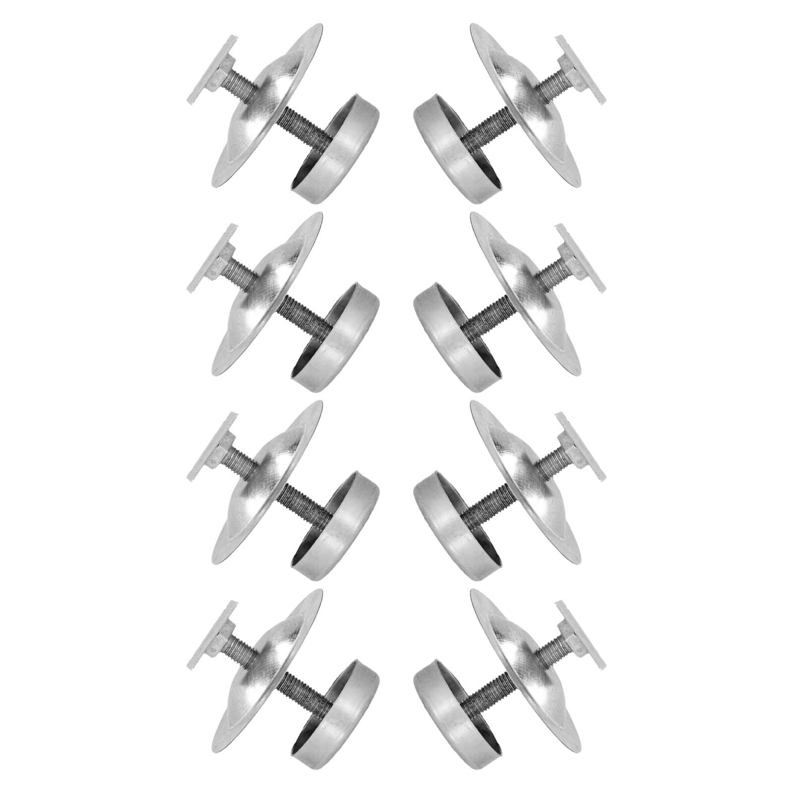 DOITOOL 8pezzi Supporto Per Arnia in Acciaio Resistente Piedini Regolabili Base in Metallo Per Apicoltura All Aperto Forniture Per Arnie Da Giardino