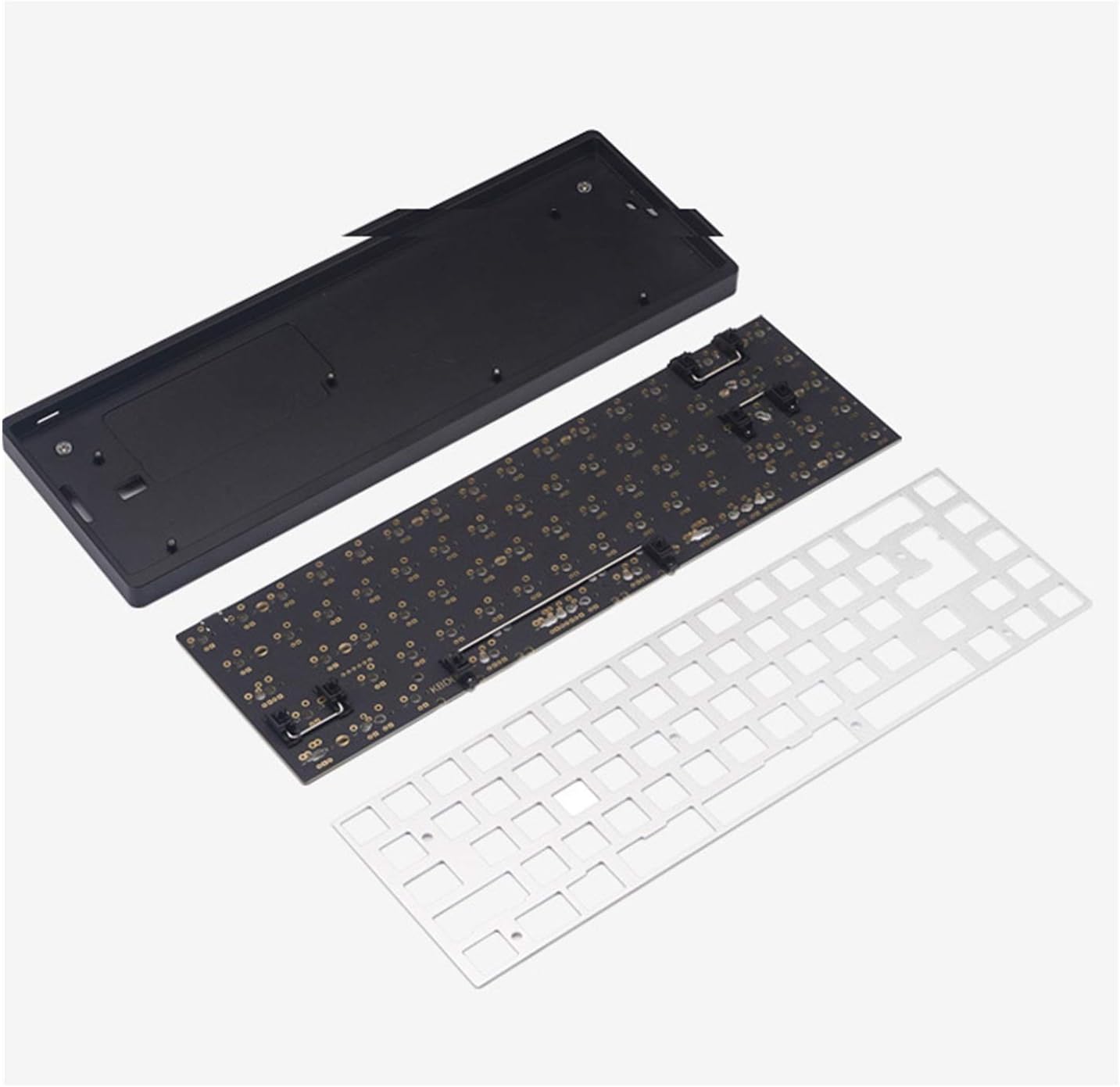 カスタムキーキャップ DZ65キット68キーボードロープロファイルアルミシェルメカニカルキーボードPCB KBD67 Asse