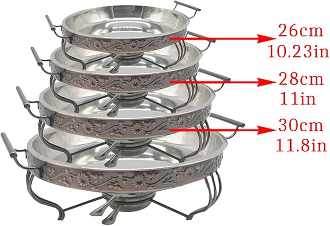 Olla caliente de acero inoxidable UMJIGF, 26 cm miniatura 7