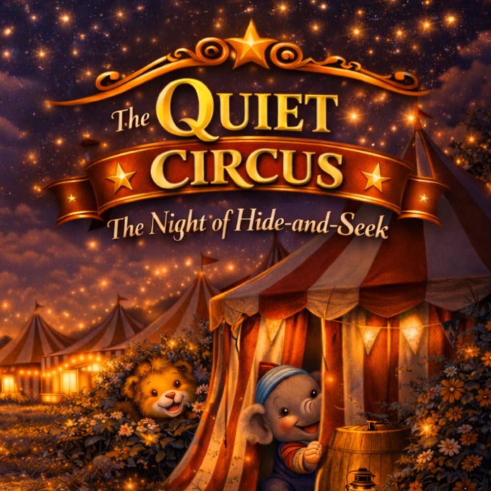 The Quiet Circus: The Night of Hide-and-Seek: Gentle Adventures Before Sleep (Ellie, Benny & Leo)