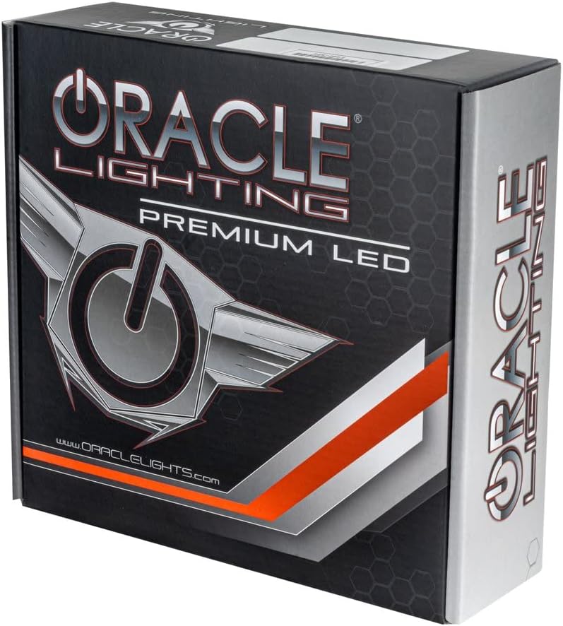 Oracle Halo Headlight For Jeep Wrangler: Red