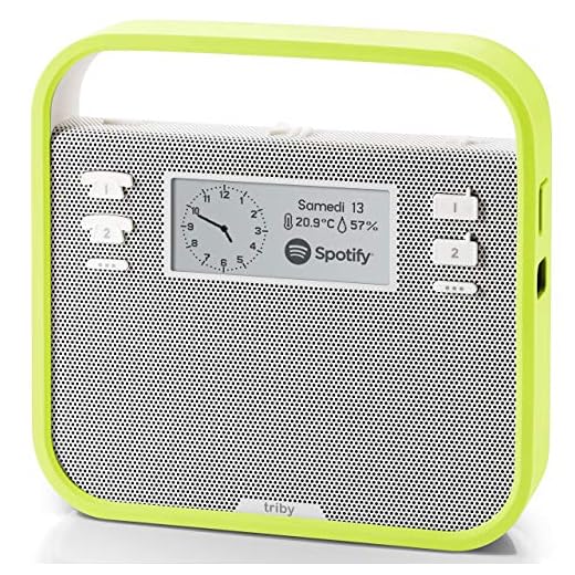 invoxia Tragbarer Smart-Lautsprecher mit Alexa Sprachservice, Grün