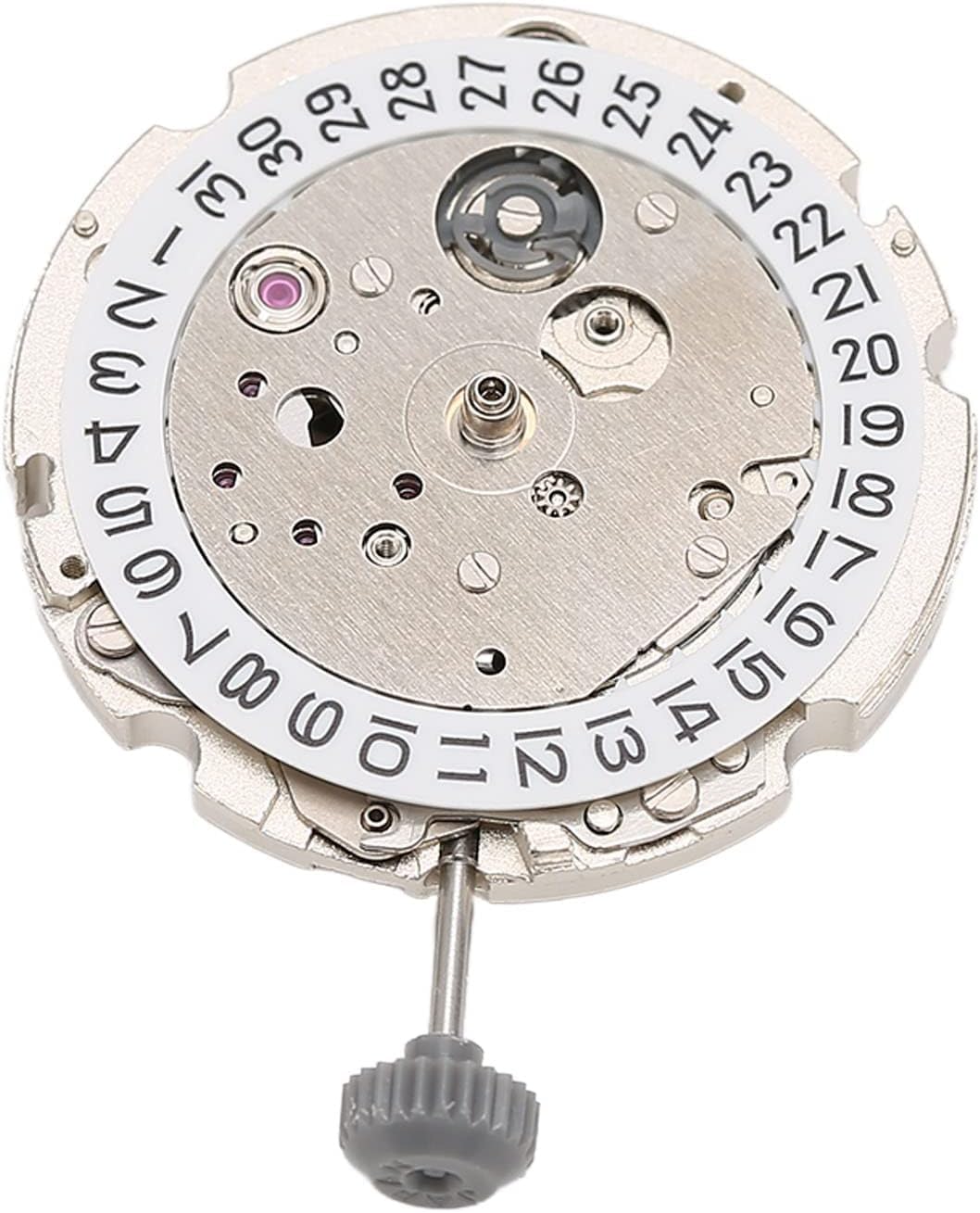 Movimiento Automático 8200 con Fecha, Tija y Anillo para Reloj