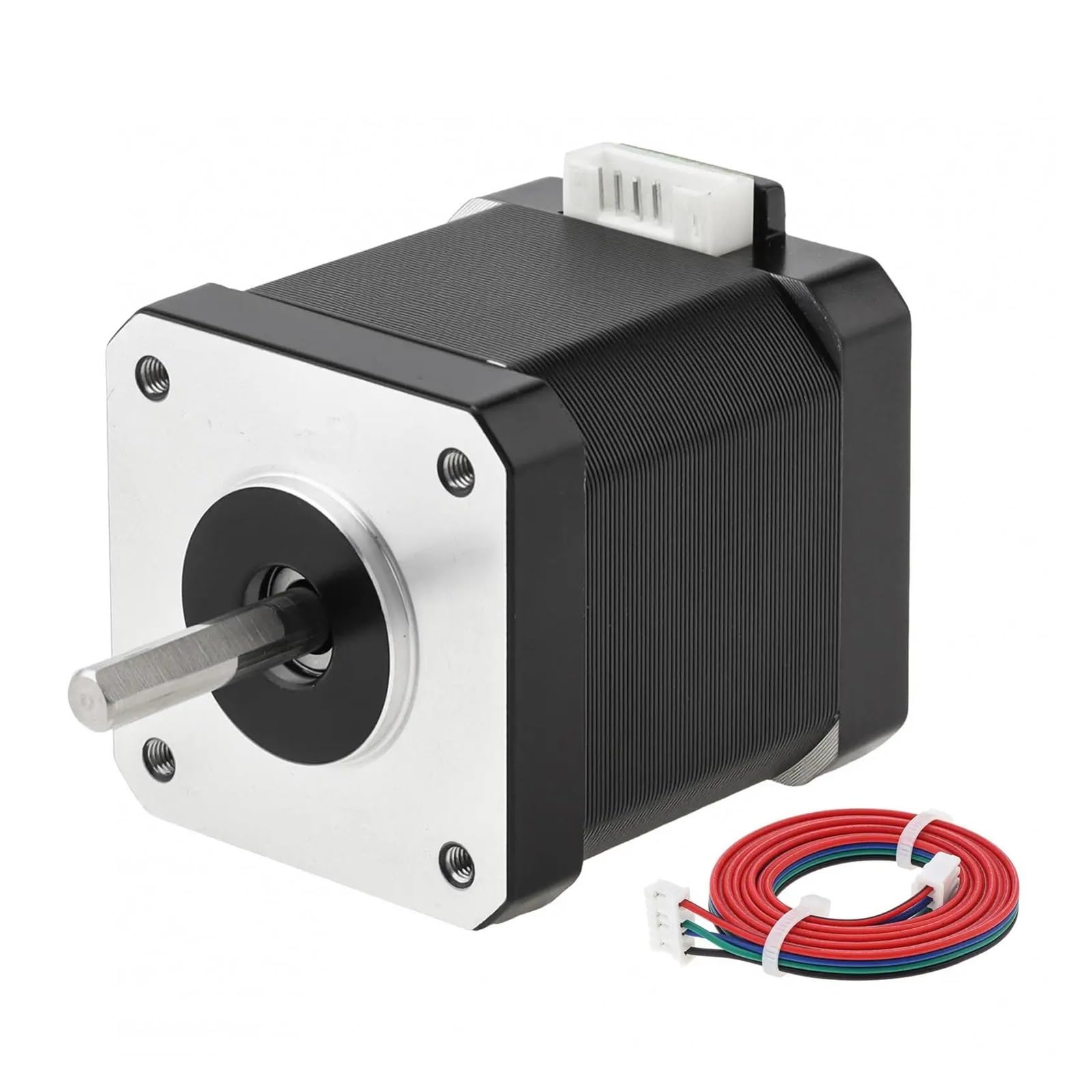 AUOQKQUT 17 Stepper electronic starter electronic starter Bipolar Stepper electronic starter for DIY CNC 3D Printer with 1M Cable and Connector 42HS40 2A 48N.CM