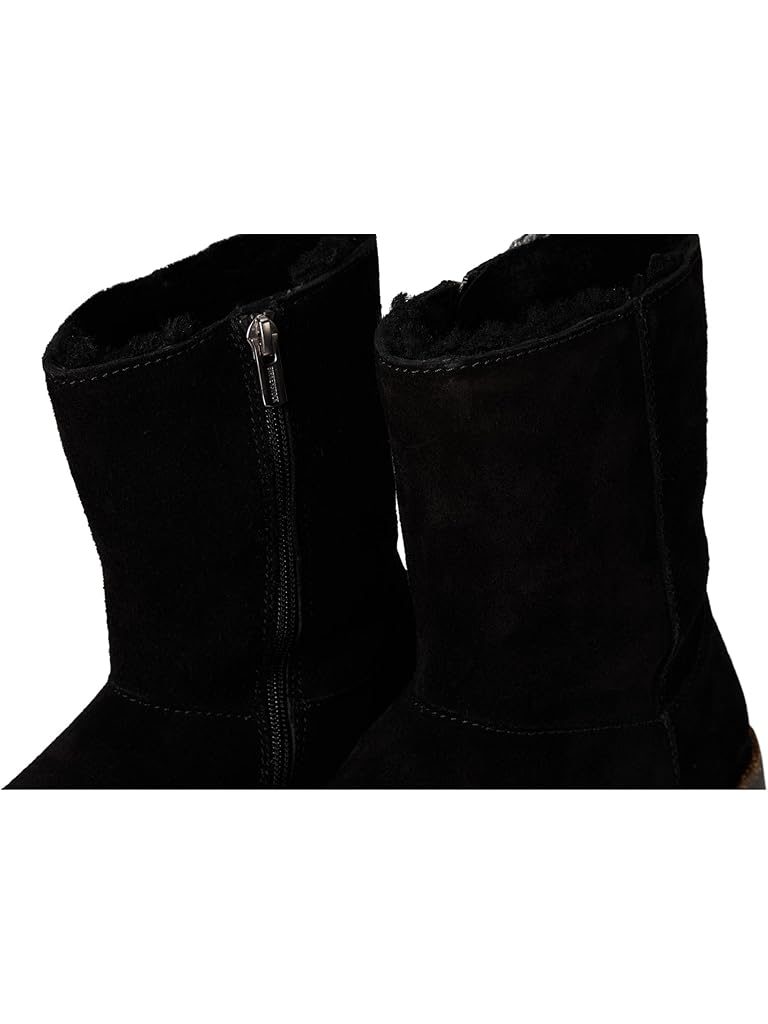 Black Birkenstock Uppsala Shearling Zippered