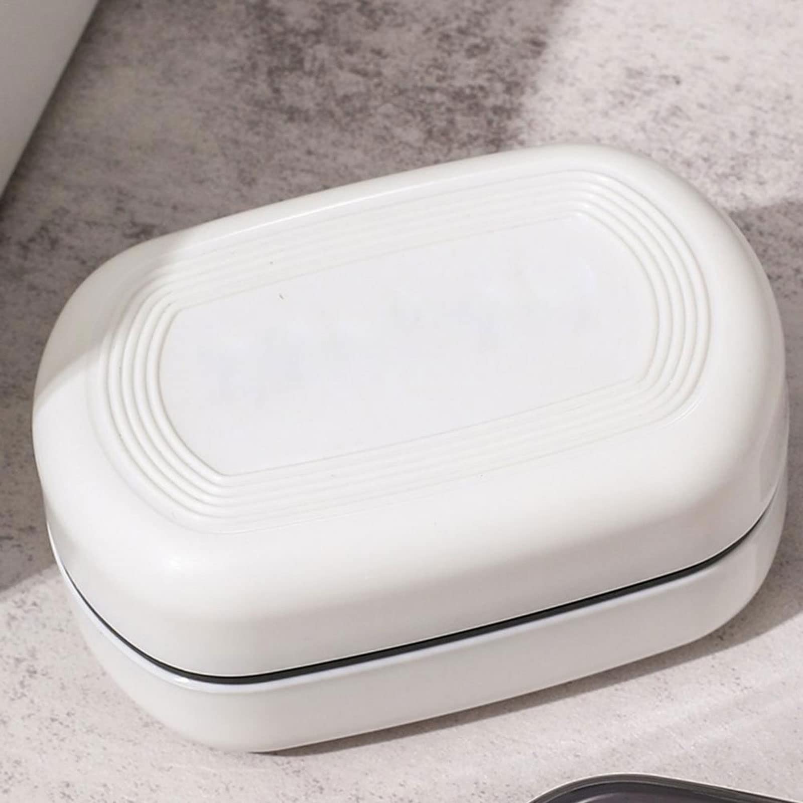 Caja de jabón, contenedor de jabón, Caja de jabón de Viaje con Sellado Fuerte, Estuche de jabón Duradero, contenedor de jabón en Barra fácil de Limpiar, jabonera para baño