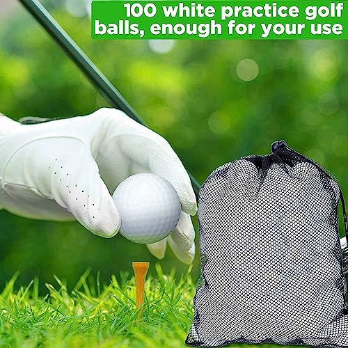 Balles de golf creuses pour s'exercer sans risque de casser les vitres