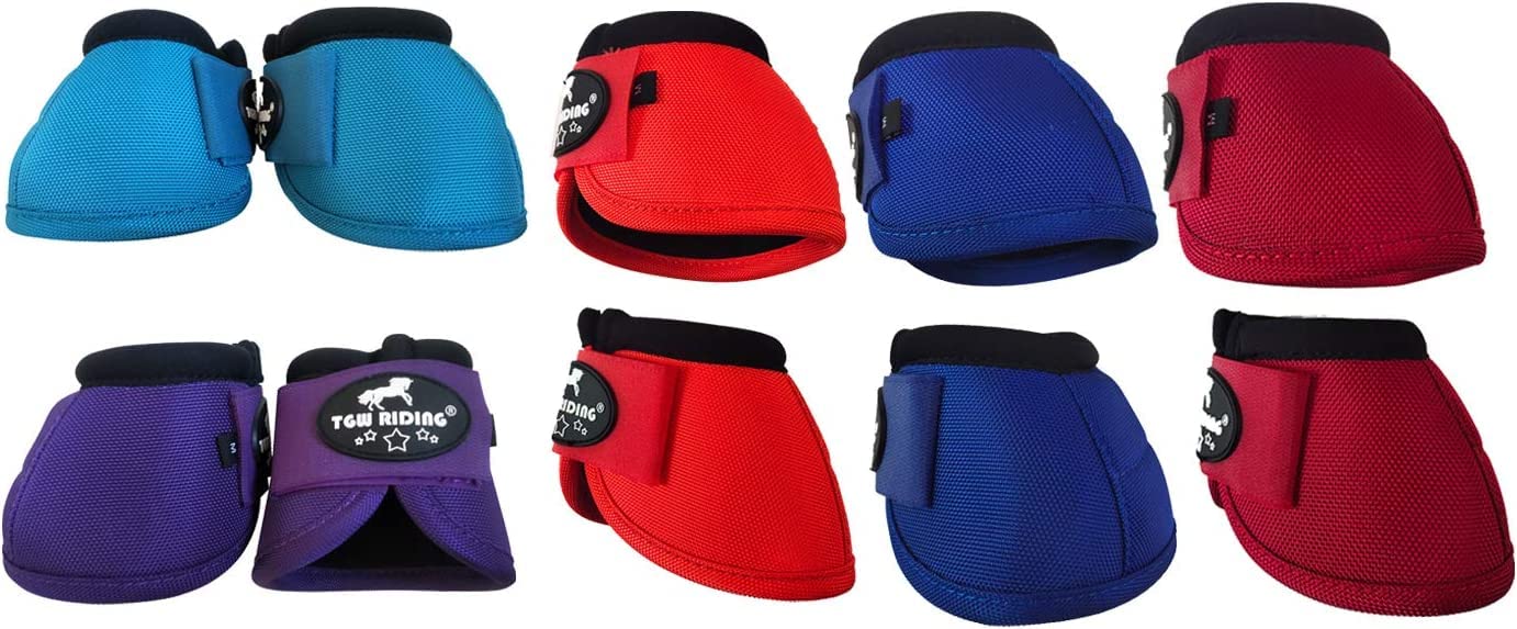 Buy TGW RIDING 2520D Horse Bell Boots NoTurn Horse Bell Boots, Equine