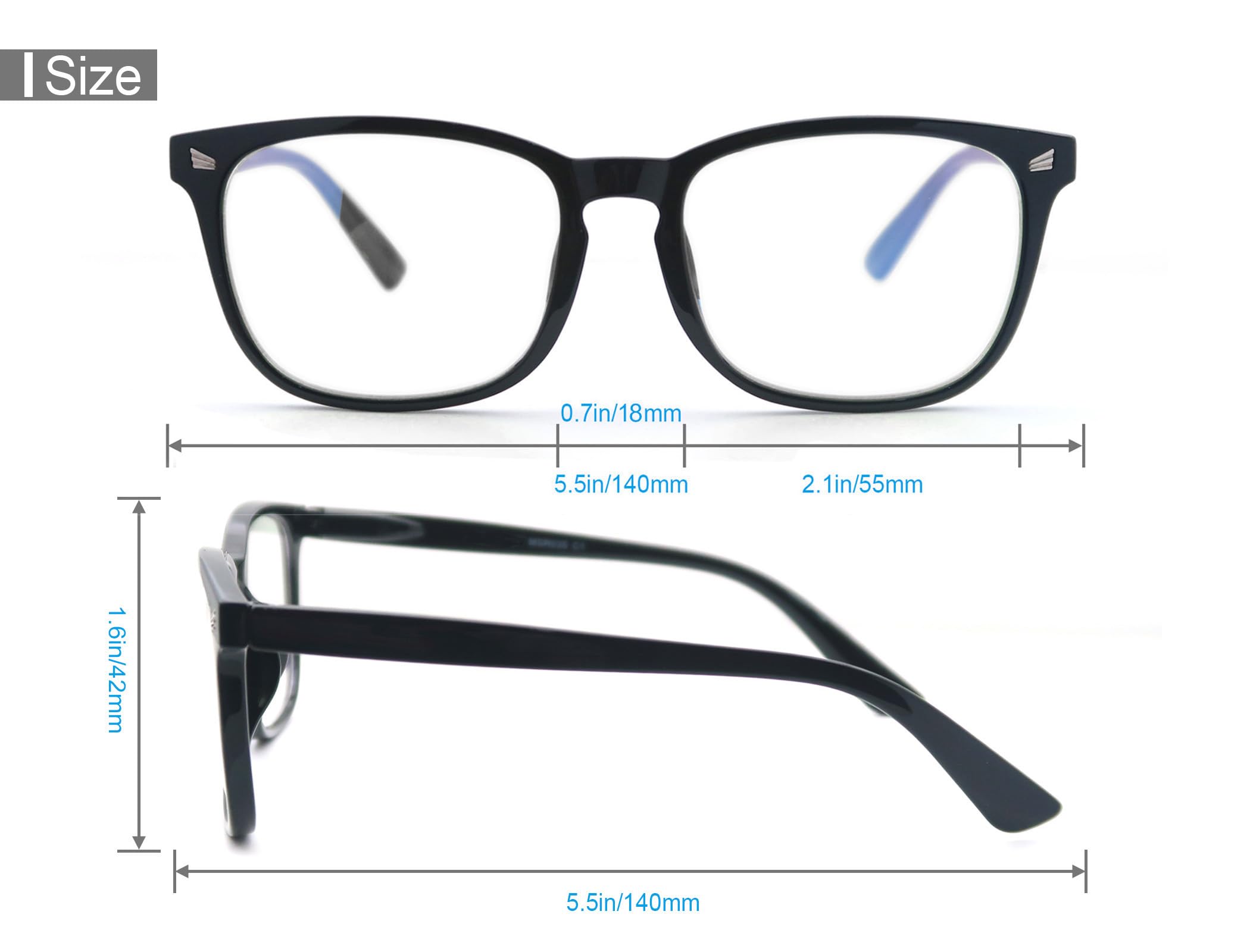 New Blue Light Blocker Glasses iJoy Kids Blue Light Blocking Glasses - Anti Eyestrain – optix55.com main image 4