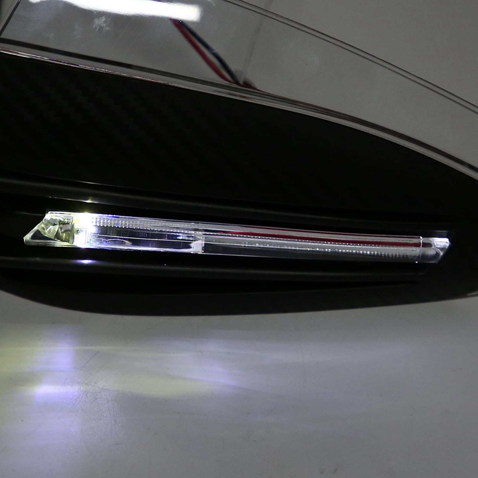 Generic Paramani Universali per Moto da 7/8 "Segnale di Svolta a LED Adatto per Protezione DRL Fornisce una Migliore visibilità per i Motociclisti