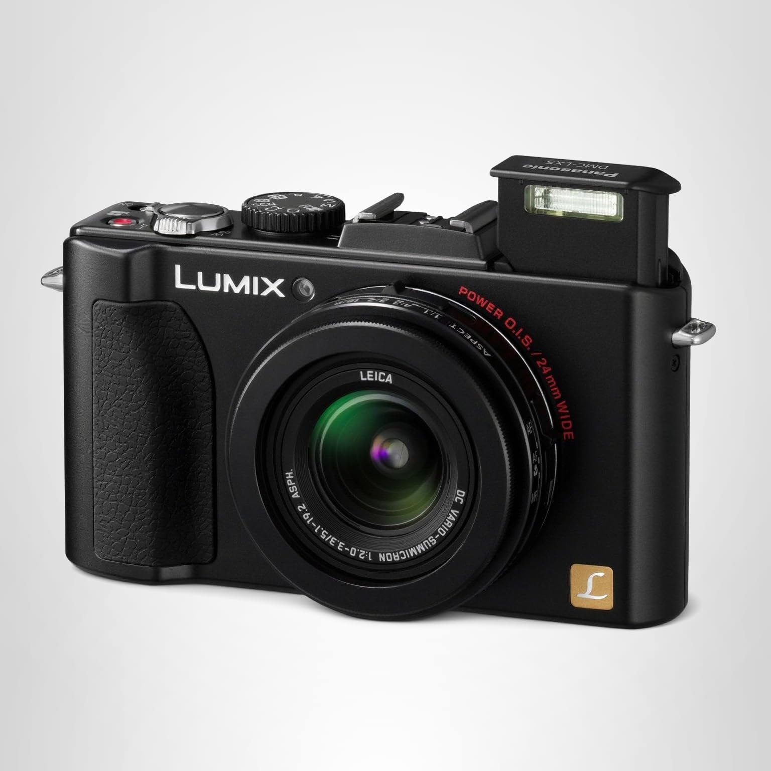 Amazon.com: Panasonic Lumix DMC-LX5 Cámara digital de 10,1 MP con