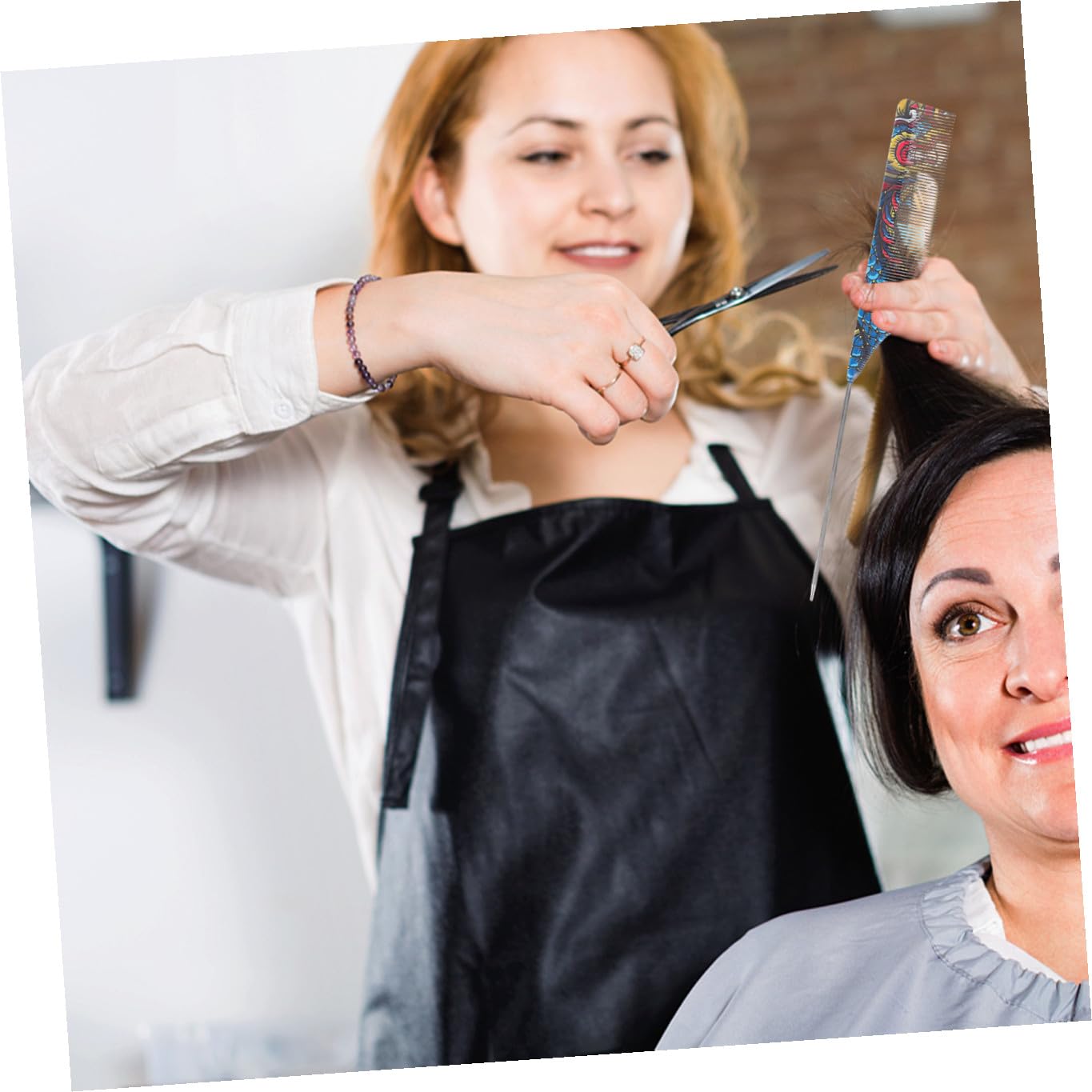 Housoutil 5stücke Haarschneidekamm Friseurkamm Für Hairstyling Professionelles Haarpflegewerkzeug Für Salon Und Zuhause Geeignet Für Haartypen