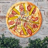 Matériau : fabriqué en étain métallique de haute qualité, la surface ne rouille pas et ne se plie pas facilement, durable pour une décoration à long terme, décoration intérieure et extérieure.