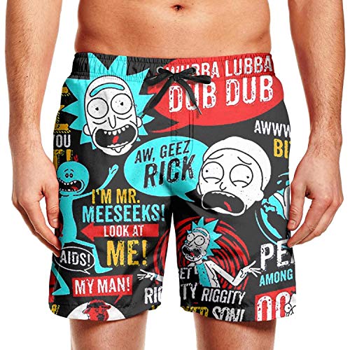 KSEERBABALL Men's Bathing Board Trunks Beach Shorts, Swim Trunks Quick Dry Funny Shorts