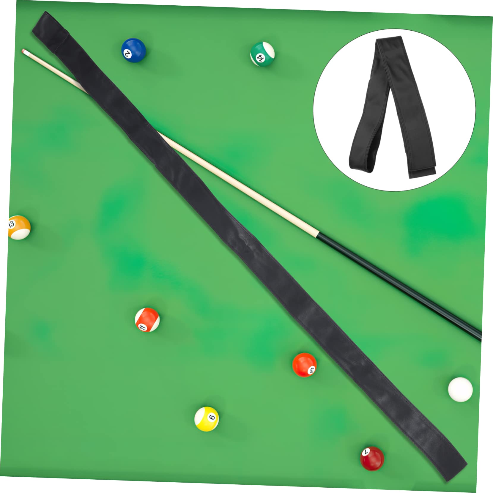 KOMBIUDA Pool Stick Case for 1 Stick Billiard Cue Bag Pool Cue Storage Billiard Cue Holder Billiard Cue Protector Billiard Supplies