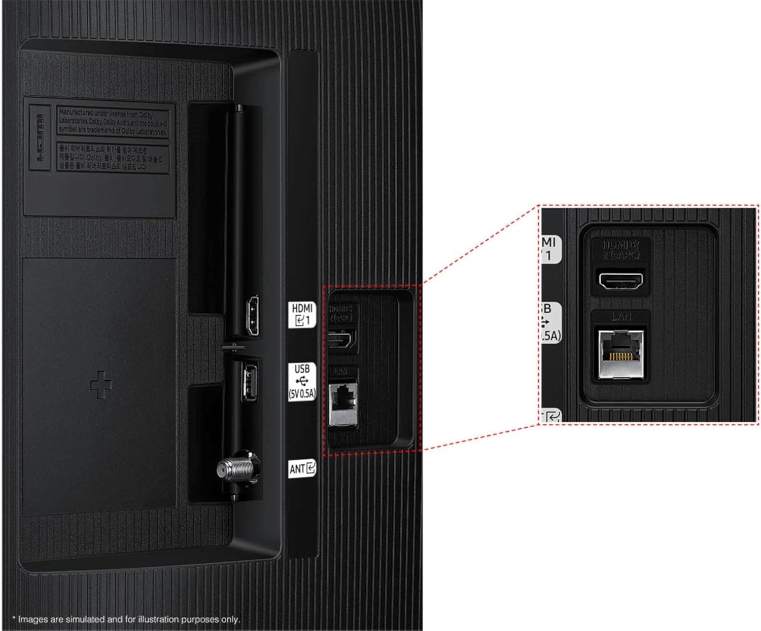 Samsung 32-Inch Smart LED TV Bundle – Full HD 1080p, HDR, Bluetooth, w/ 12 Month CPS Protection, AUX HDMI Cable, and Screen Cleaning with Microfiber Cloth.