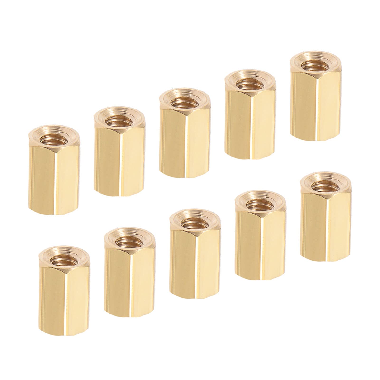 YOKIVE 40 Pcs M3 Spacers, Brass Hex PCB Standoffs Nuts, Keep Height Consistent, Great for Motherboard Circuit Board