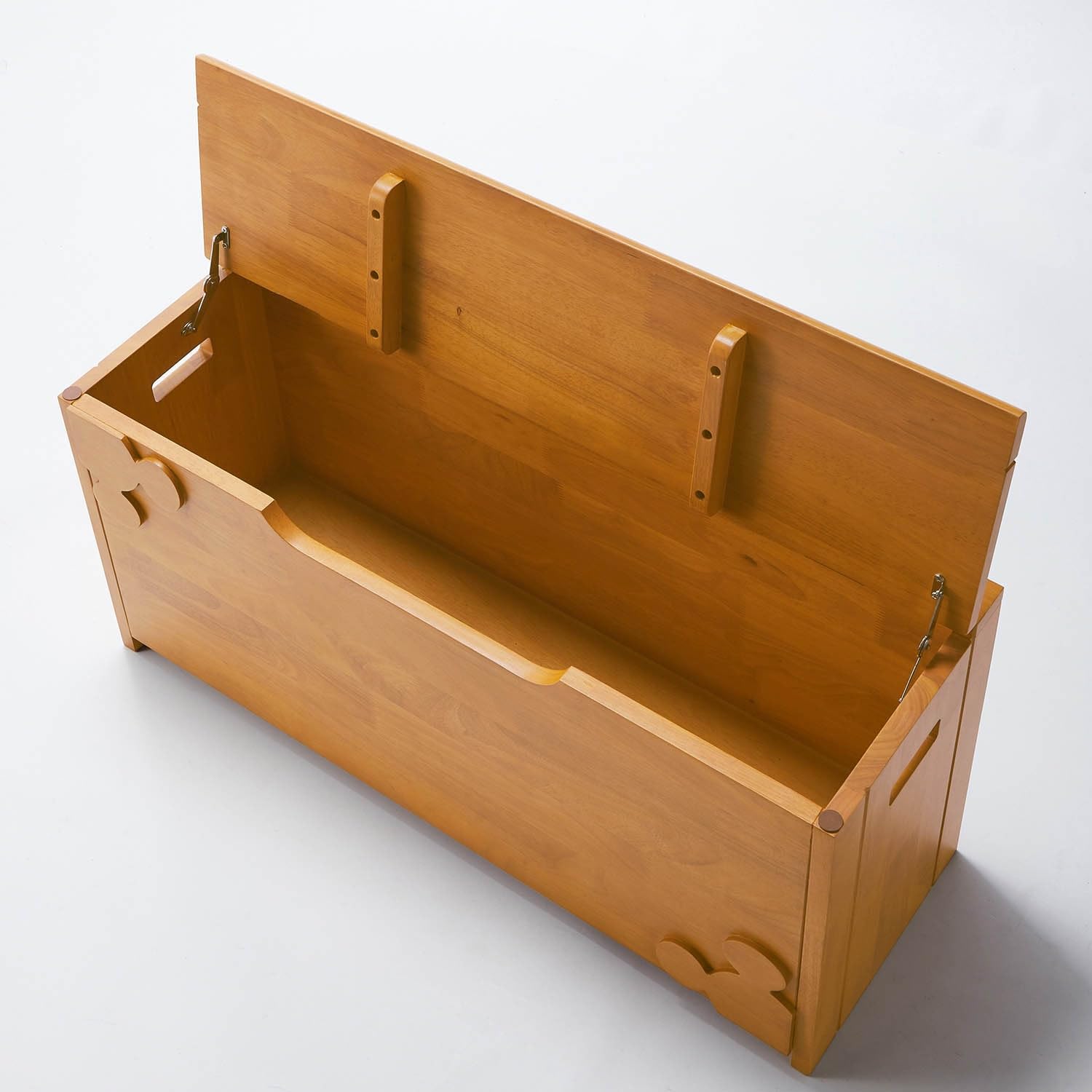 Amazon.co.jp: [ベルメゾン] ディズニー 玄関ベンチ 収納できる ベンチ