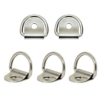 Promo Boat Water Ski Tow Hook Eye Transom Mount - 3 Ring- 316 Stainless Steel Diskon 33% Di