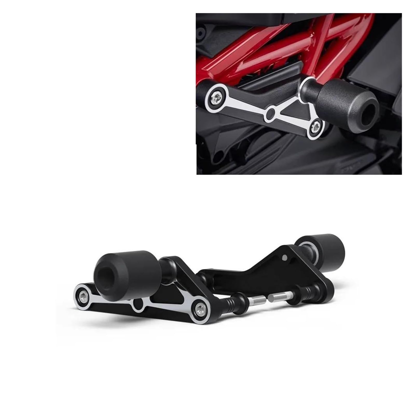 Deslizadores De Motocicleta Protector contra Choques Protección contra Caídas del Motor De La Carrocería For Ducati XDiavel/S/Dark/Black Star 2016-2021
