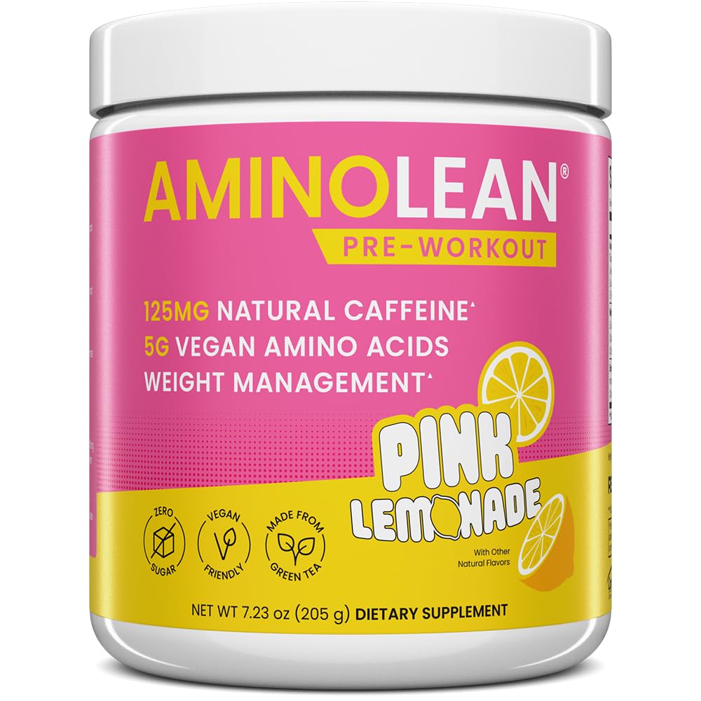 AminoLean Pre Workout Powder - Natural Amino Energy with Vegan Amino Acids — Amazon image 16