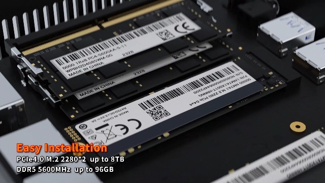 Amazon.co.jp: GMKtec ミニpc AMD Ryzen7 8845HS 64GB(32GB*2)+