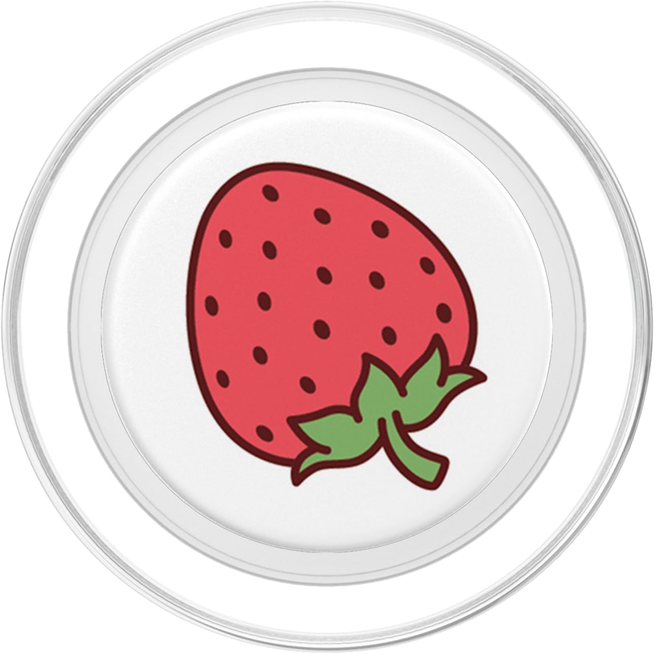 Pop Sockets Grip Stand Strawberry Red PopSockets PopGrip: Swappable Grip for Phones & Tablets PopSockets MagSafe PopGrip for iPhone