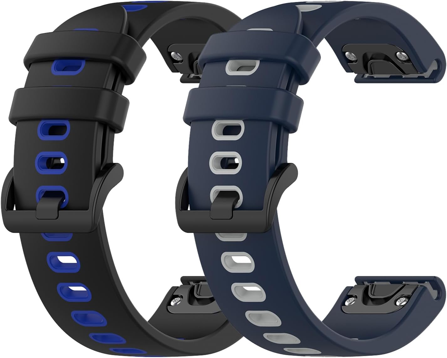 Band Strap Compatible with Garmin Instinct 2X Solar Band Watch Band Easy Fit 26mm Intended for Garmin Instinct 2X Solar Tactical Edition Watch Accessories-2Pack