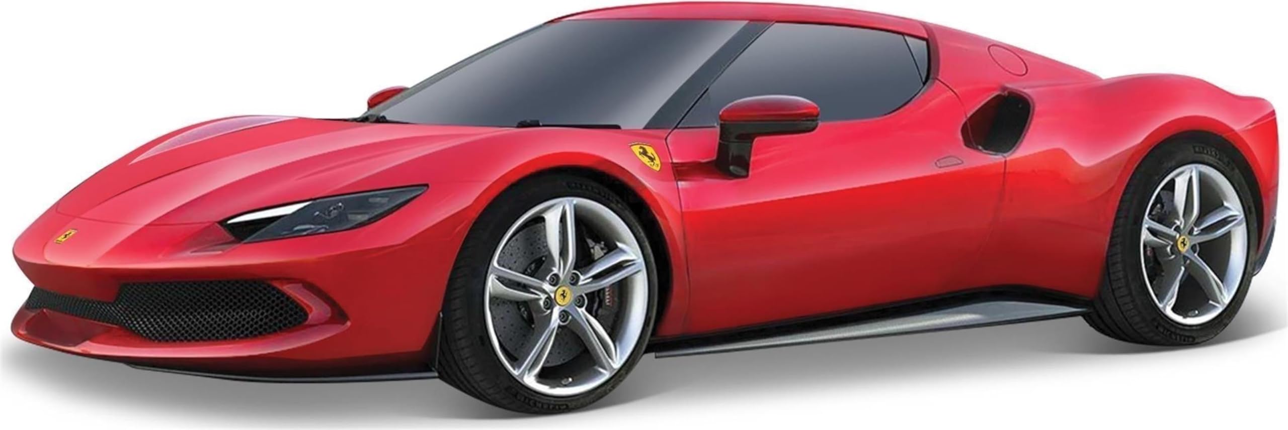 Bburago Ferrari 296 GTB R&P - Realistic 1:43 Scale Model Car, Officially Licensed by Ferrari, Recommended Age 3+ Years