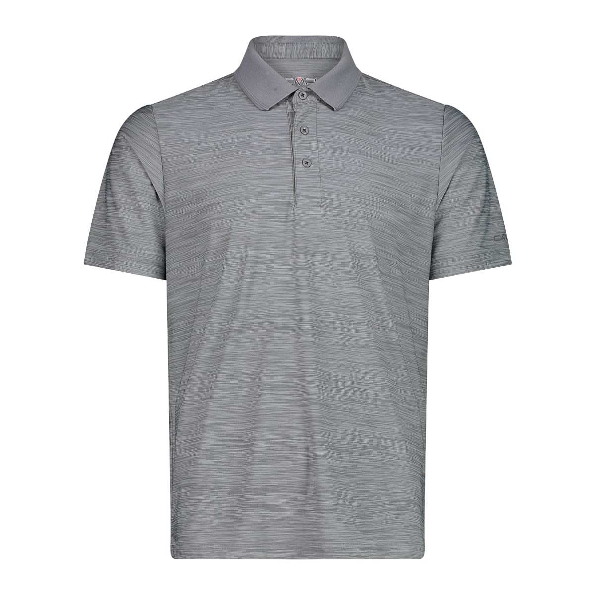 CMP Polo Traspirante da Uomo in mèlange Stretch Jersey, Adatta per Outdoor e Tempo Libero - 39T5817