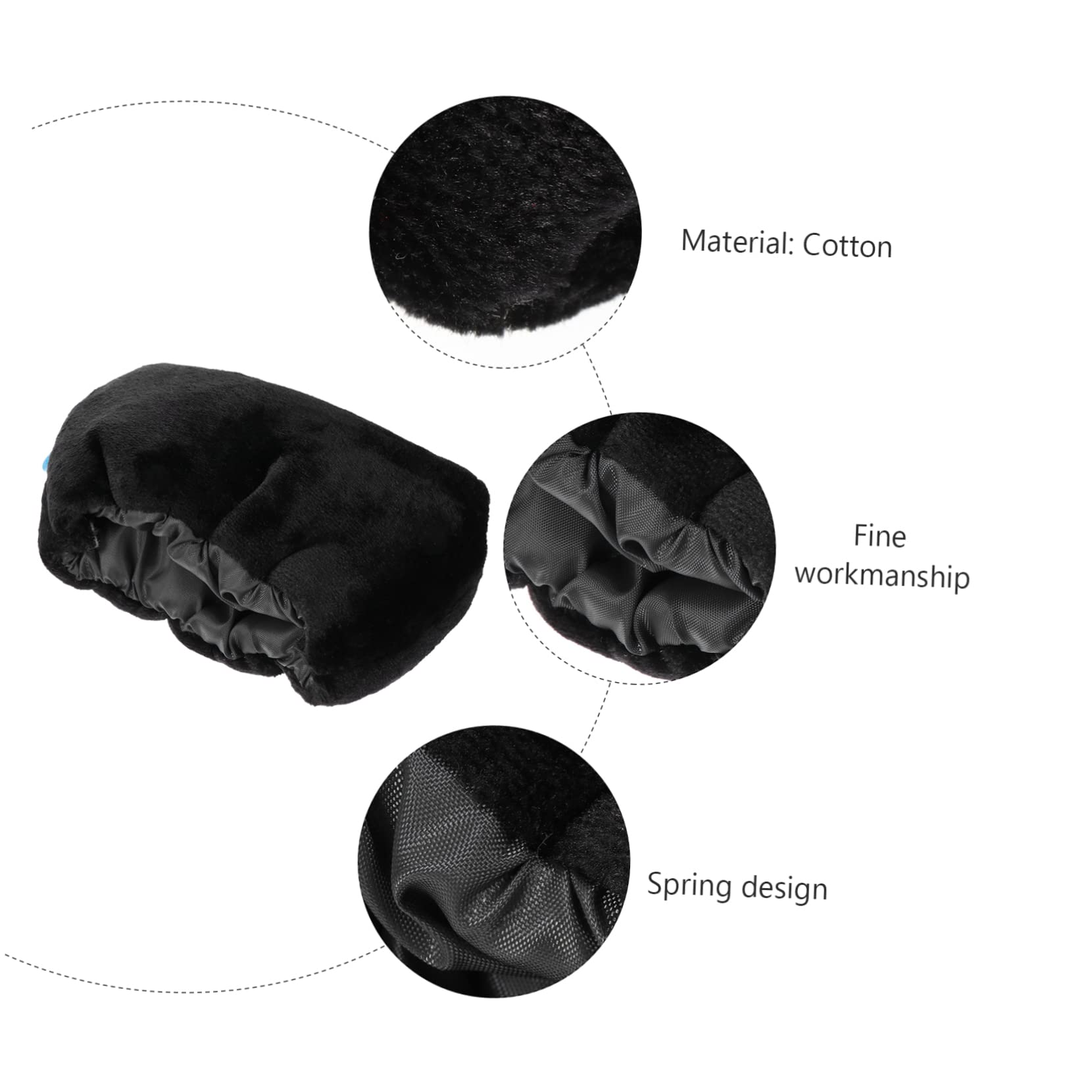 BEBEMOKO 2 Pairs Underarm Crutch Pads Walking Stick Cushion for Bruise Reduction Hand Grip Mat