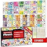 [Expanded] Vladi Creative Aesthetic Monthly Planner Stickers – 1397 pcs / 23 Sheets – Seasonal, Holiday, Productivity & Decorative Stickers for Women – Perfect for Calendars, Journals, & Scrapbooking