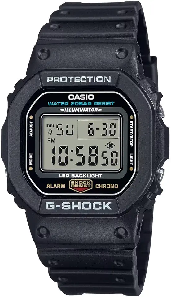 Relógio Casio G-Shock DW-5600UE-1DR - Iluminação LED