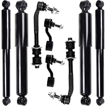 Struts Shock suspension kit for 2007 2008 2009 for Chrysler Aspen 2004 2005 2006 2007 2008 2009 for Dodge for Durango Front shock absorber Rear shock absorber Stabilizer Bar Link 8 Pcs, 911259