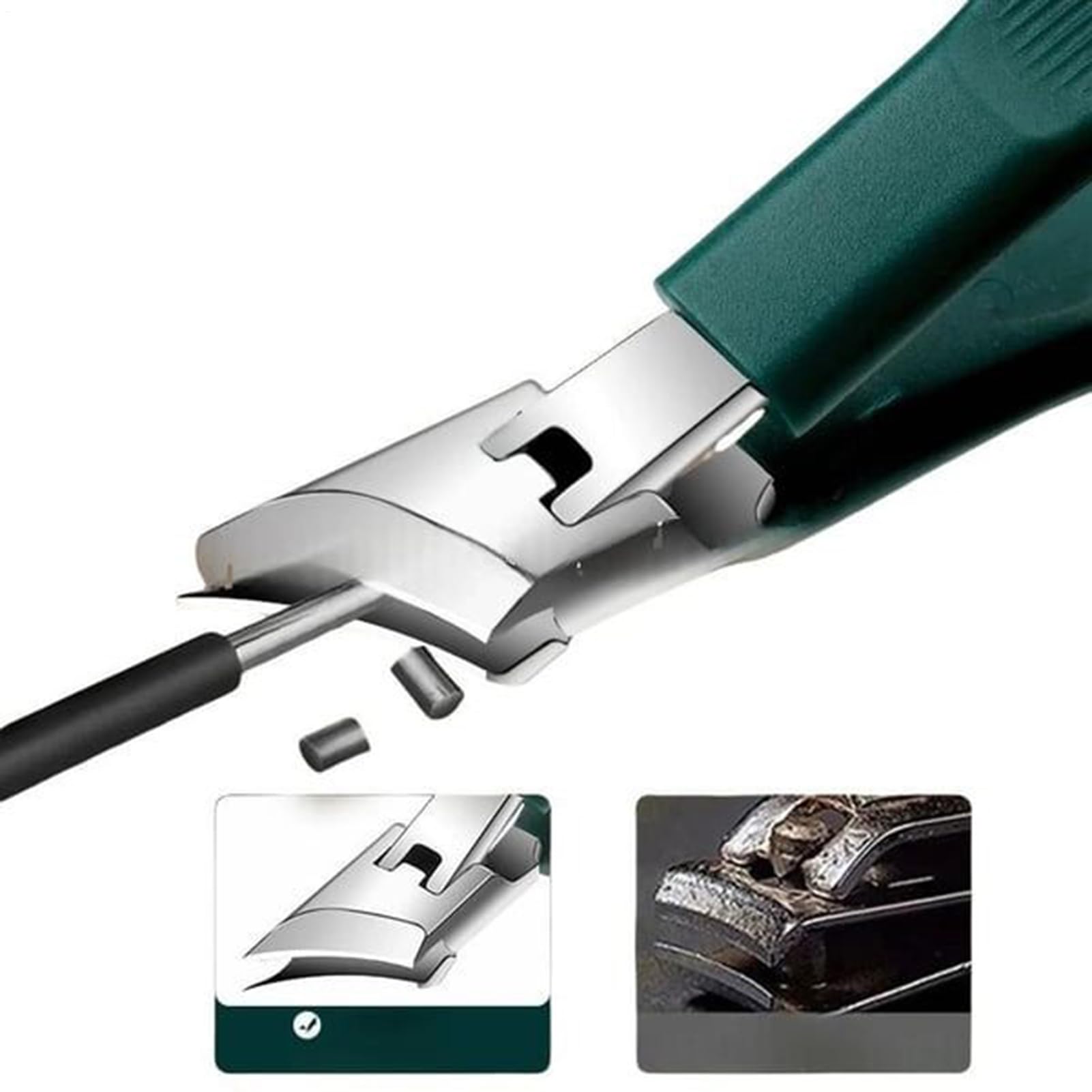 Cortauñas para Uñas Encarnadas Cortauñas para Uñas Encarnadas con Abertura | Herramienta Resistentes para Manicura y de Adultos y Mayores